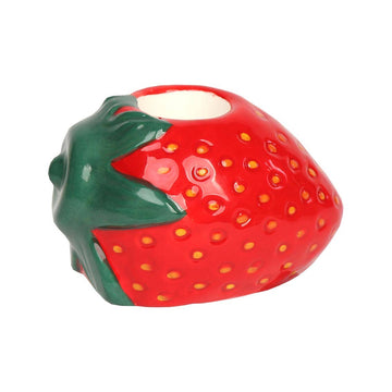 Strawberry Ceramic Candle Holder - Daisy Park