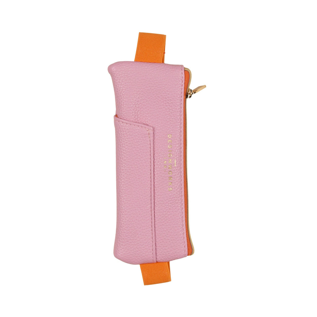 Designworks Ink Pen Pouch - Pink + Orange - Daisy Park