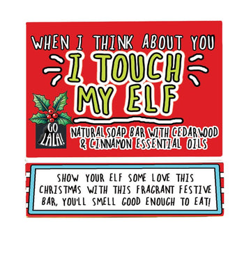 Touch My Elf Christmas Soap Cinnamon & Cedarwood - Daisy Park