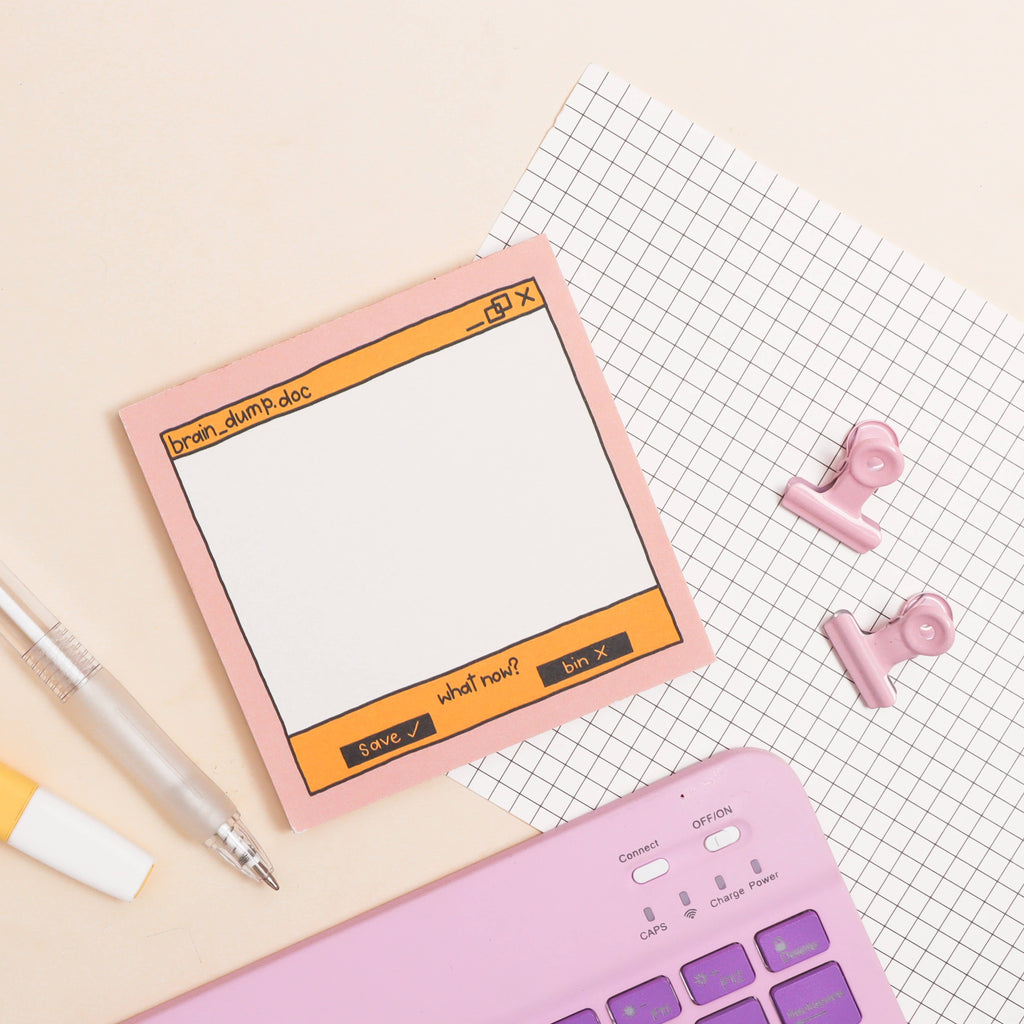 Memo pad - brain dump - Daisy Park