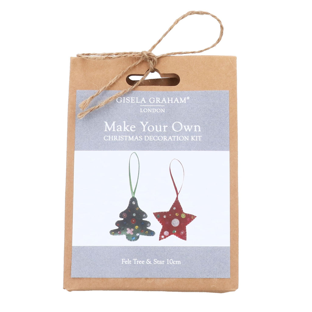 Felt kit 15cm - Make your own Tree/Star decoration - Daisy Park