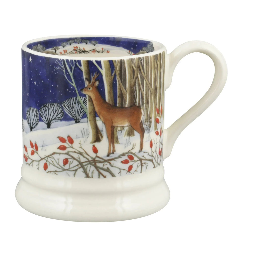 Emma Bridgewater Midnight Deer 1/2pt mug - Daisy Park