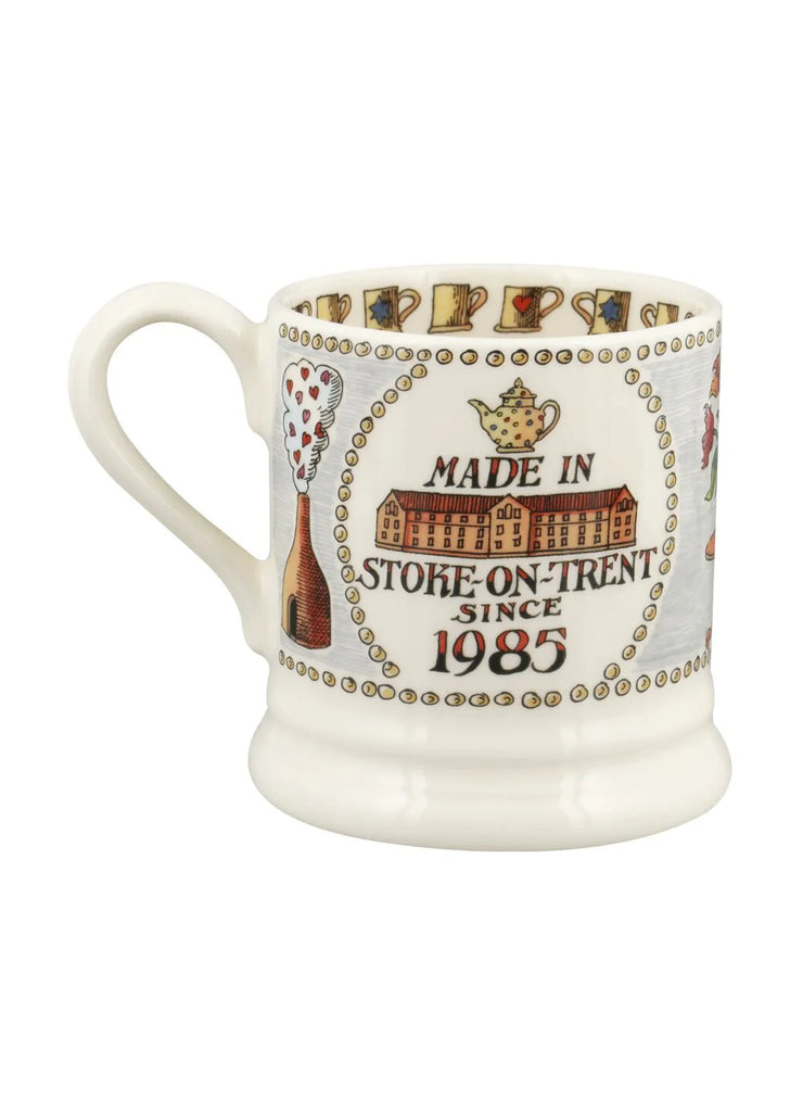 Emma Bridgewater 40 years 1985-2025 1/2 Pint Mug - Daisy Park