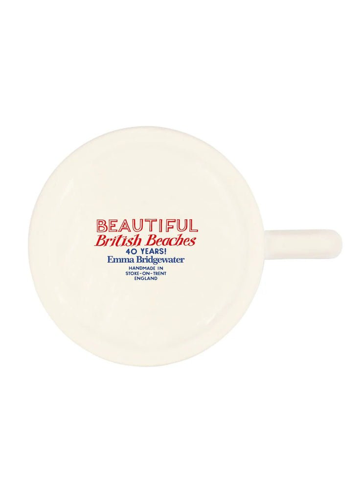 Emma Bridgewater Red & Blue Toast seaside 1/2pt mug - Daisy Park
