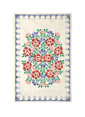 Emma Bridgewater Antique Roses tea towel - Daisy Park