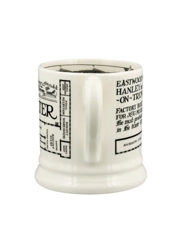 Emma Bridgewater Factory Plan 1/2 Pint Mug - Daisy Park