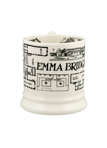 Emma Bridgewater Factory Plan 1/2 Pint Mug - Daisy Park
