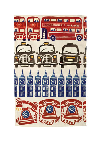 Emma Bridgewater London Icons tea towel - Daisy Park