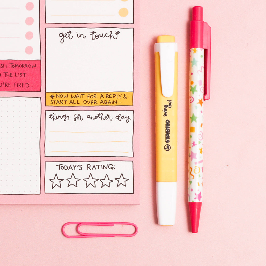 A5 notepad - daily planner - it’s a plan - Daisy Park