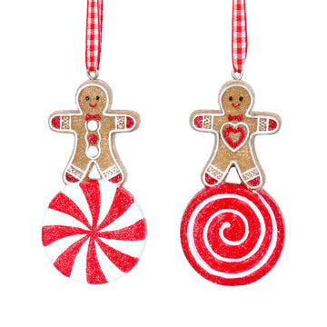 Gingerbread man on sweet decoration - Daisy Park