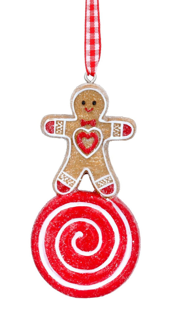 Gingerbread man on sweet decoration - Daisy Park