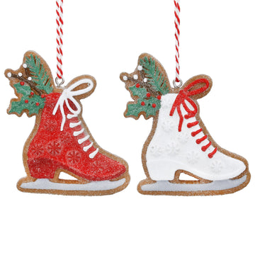 Gingerbread Skating boots decoration - Daisy Park