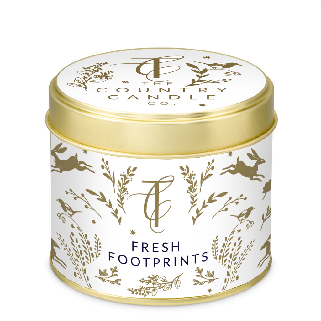 The Country Candle fresh footprints Candle Tin - Daisy Park