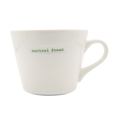 Keith Brymer Jones bucket mug - Control freak - Daisy Park