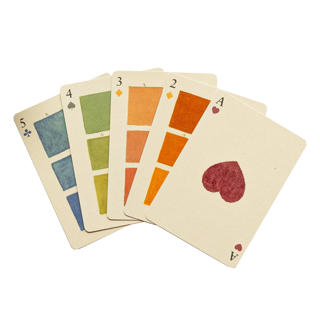 Playing Cards - Set of Two Decks - Watercolour Swatches - Daisy Park