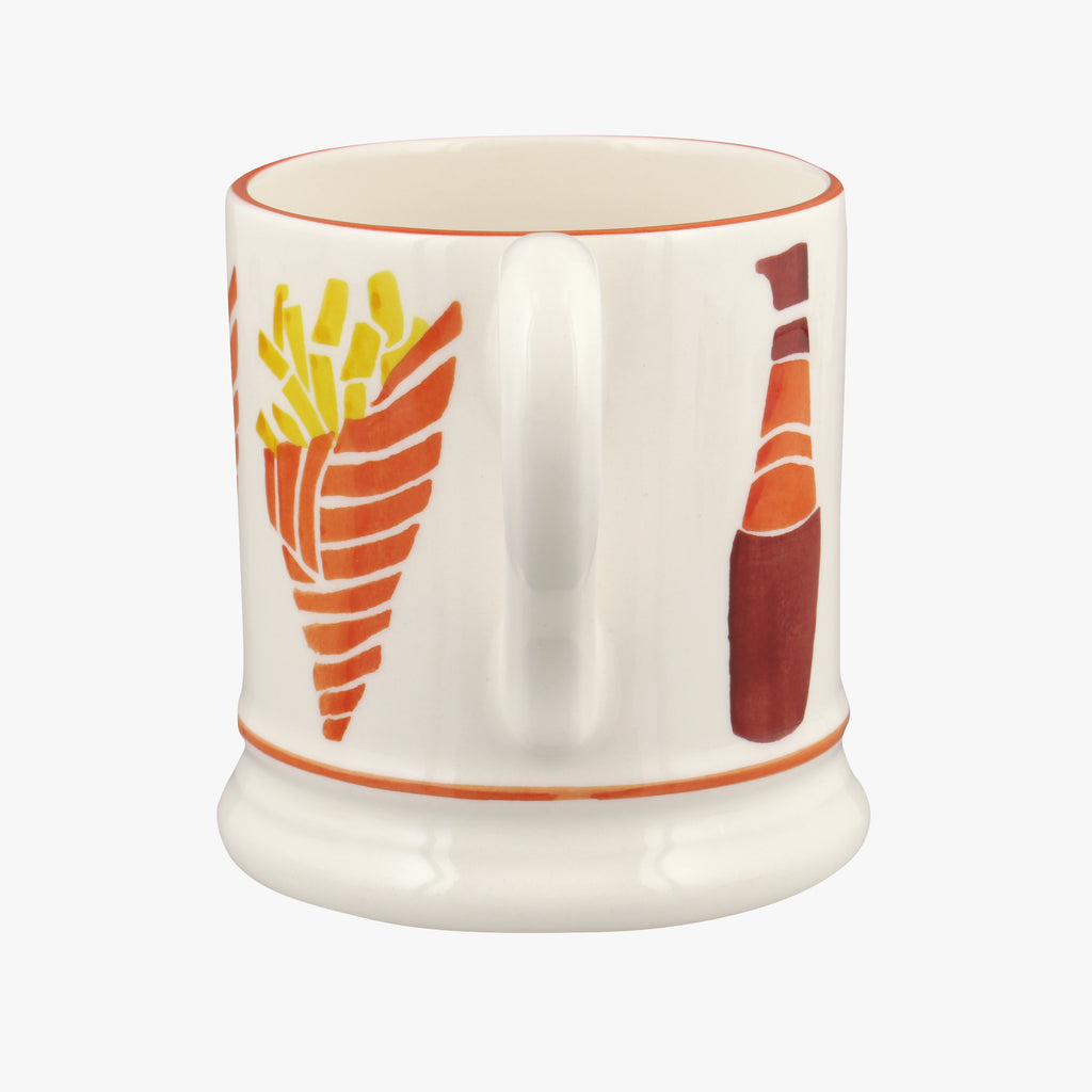 Emma Bridgewater Chips 1/2pint mug - Daisy Park