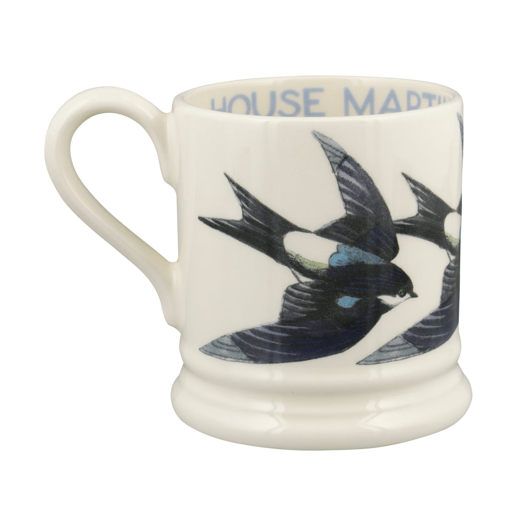 Emma Bridgewater House Martin 1/2pt mug - Daisy Park