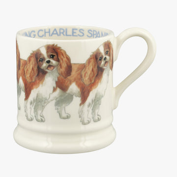 Emma Bridgewater King Charles Spaniel 1/2pt mug - Daisy Park