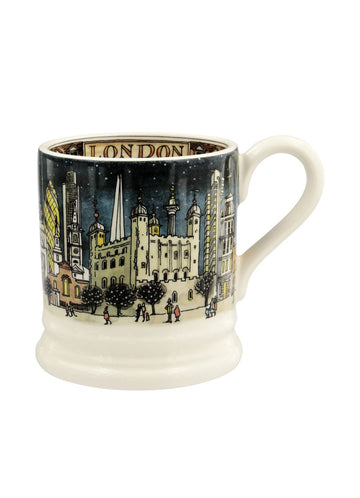 Emma Bridgewater Cities Of Dreams London at night 1/2 Pint Mugs - Daisy Park