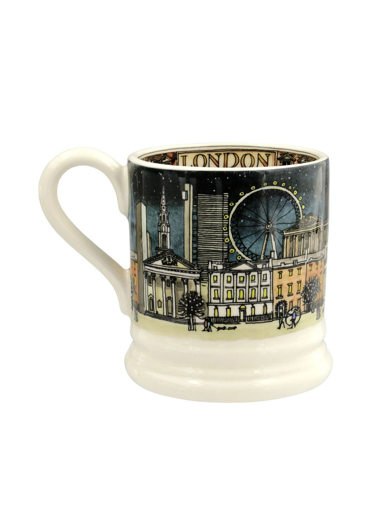 Emma Bridgewater Cities Of Dreams London at night 1/2 Pint Mugs - Daisy Park