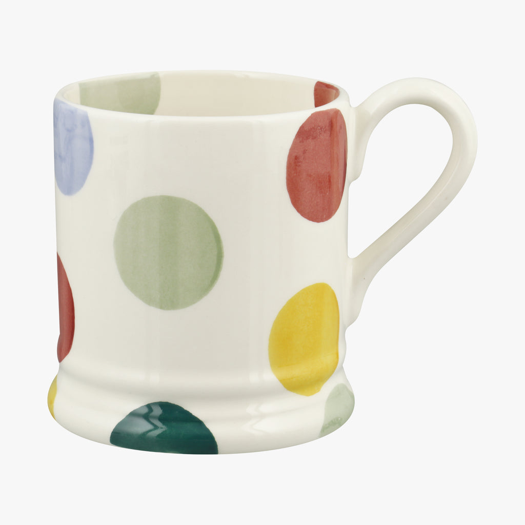 Emma Bridgewater Big polka dot 1/2pint mug - Daisy Park