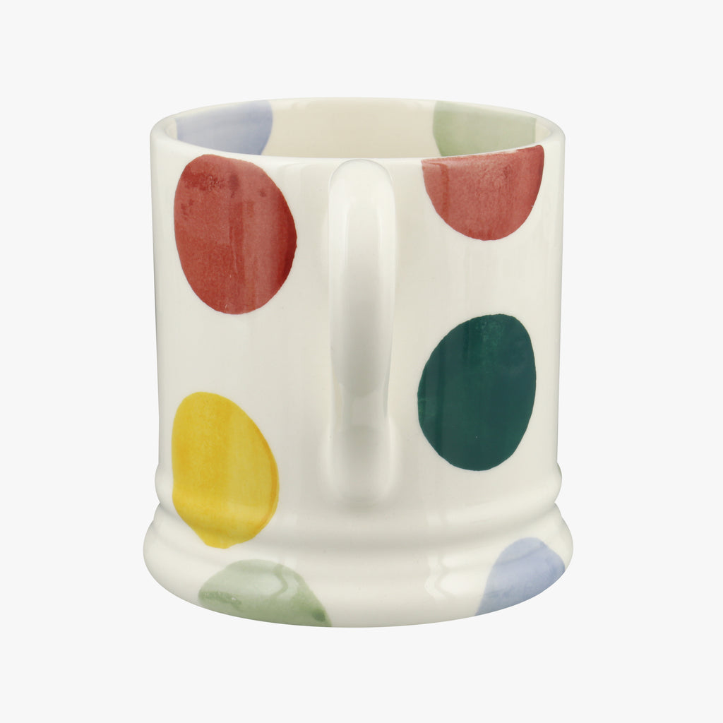 Emma Bridgewater Big polka dot 1/2pint mug - Daisy Park