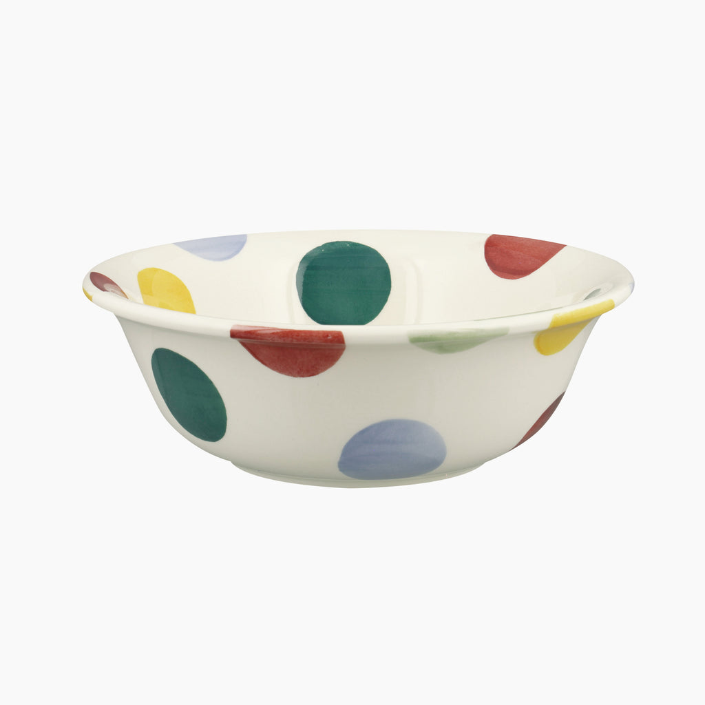 Emma Bridgewater big polka dot cereal bowl - Daisy Park