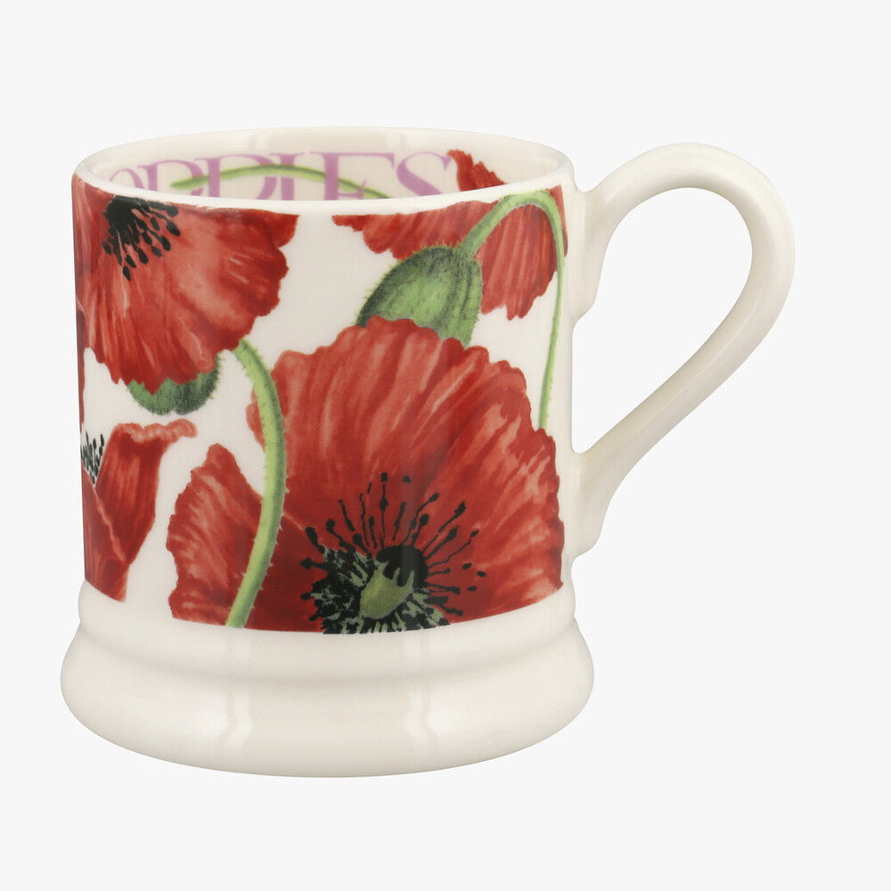 Emma Bridgewater Red Poppy 1/2 Pint Mug - Daisy Park