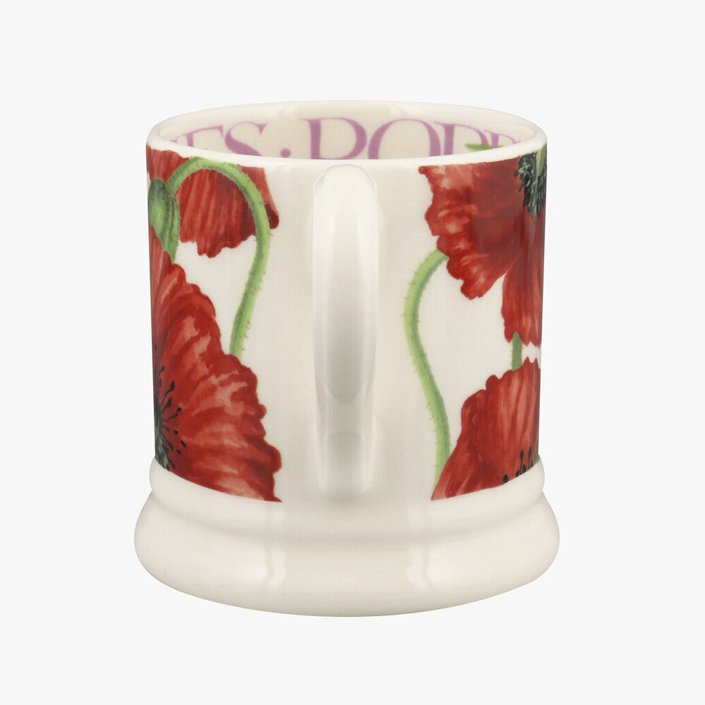 Emma Bridgewater Red Poppy 1/2 Pint Mug - Daisy Park