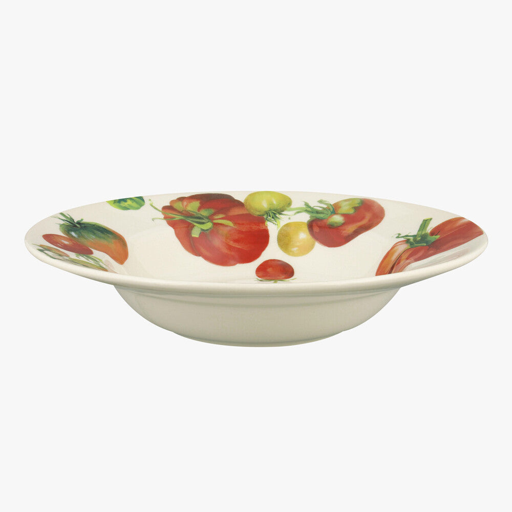 Emma Bridgewater Vegetable garden tomatoes soup plate - Daisy Park