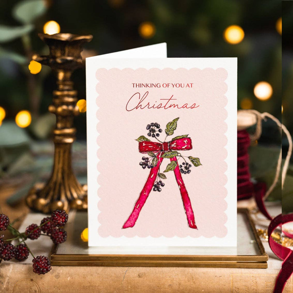 Thinking of You at Christmas Card - Daisy Park