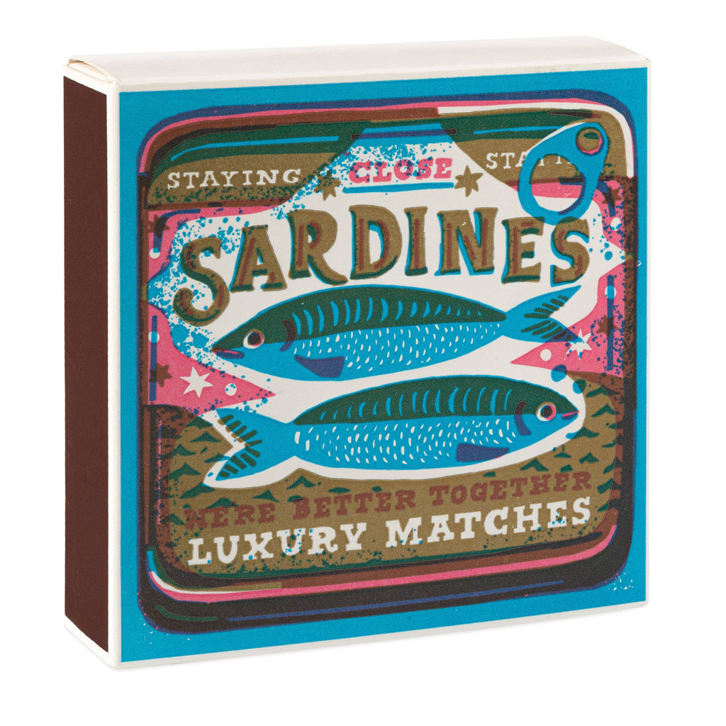 Sardine | Square Matchboxes - Daisy Park