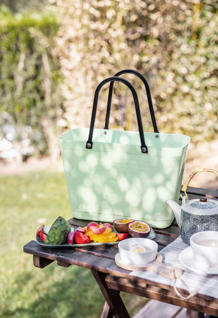 Hinza bag small green plastic - Light green - Daisy Park