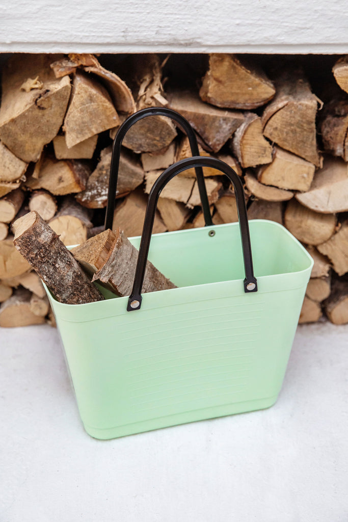 Hinza bag small green plastic - Light green - Daisy Park