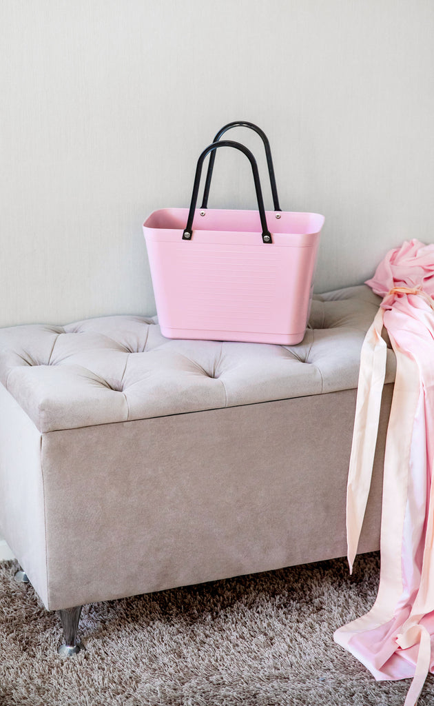 Hinza bag small green plastic - Dusty Pink - Daisy Park