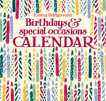 Emma Bridgewater Candles Birthday mini calendar - Daisy Park