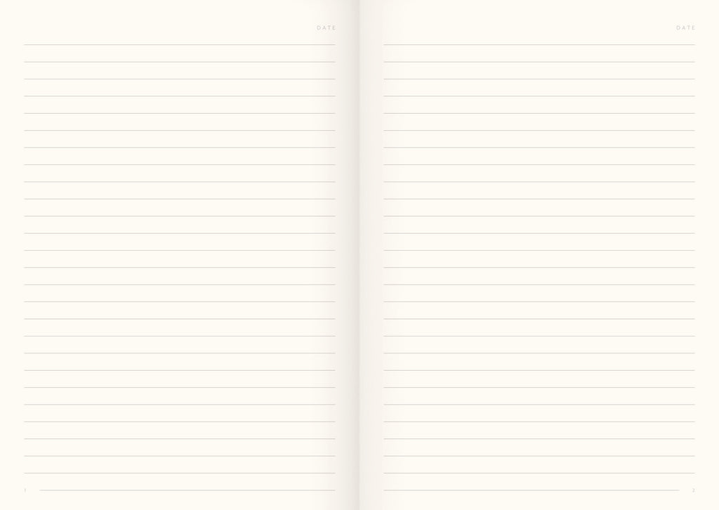 Georgia Breeze Houseplants A5 Notebook - Daisy Park