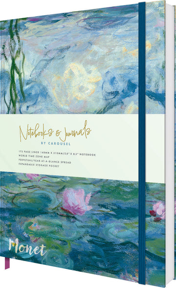 Monet A5 Notebook - Daisy Park