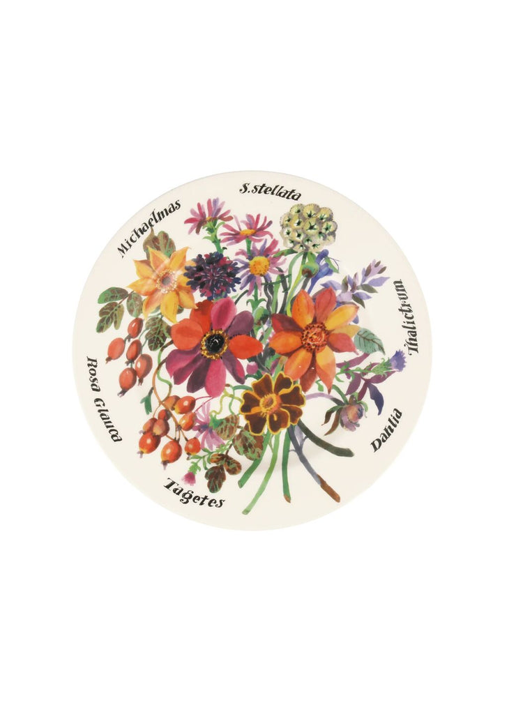 Emma Bridgewater Autumn Flowers 8.5"plate - Daisy Park