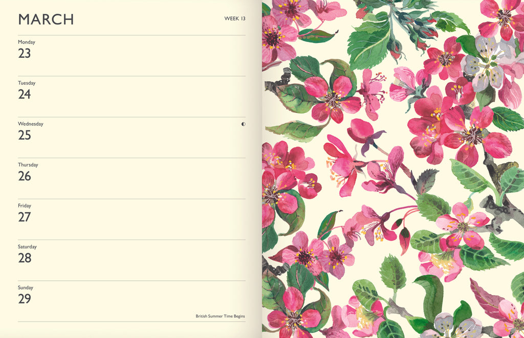 Emma Bridgewater Garden Flowers diary 2026 - Daisy Park