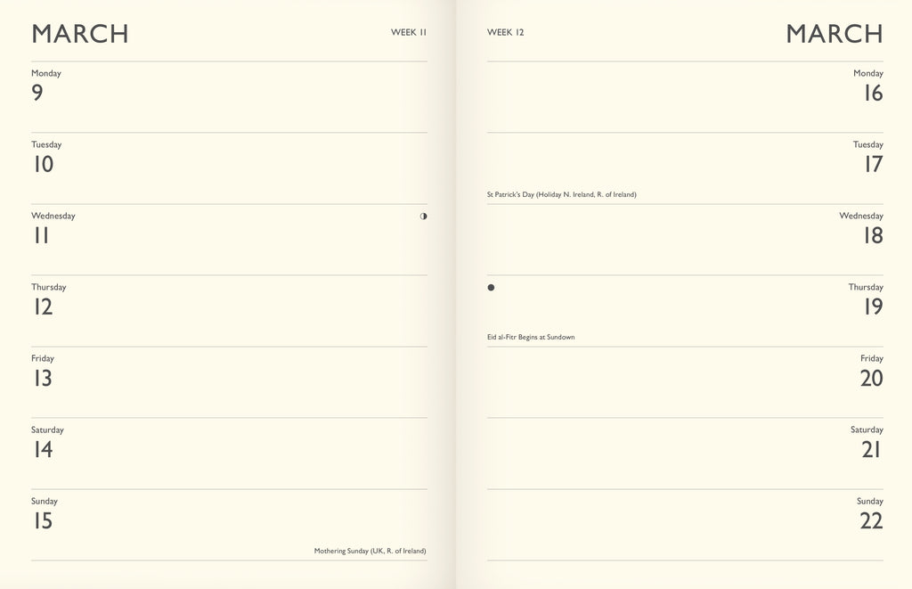 Emma Bridgewater Garden Flowers diary 2026 - Daisy Park