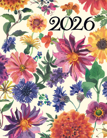 Emma Bridgewater Garden Flowers diary 2026 - Daisy Park