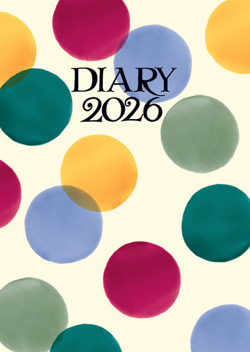 Emma Bridgewater Polka Dot A6 diary 2026 - Daisy Park