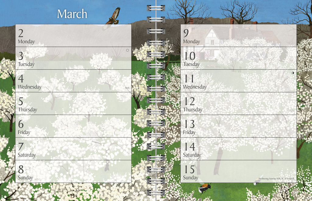 National Trust diary 2026 - Daisy Park