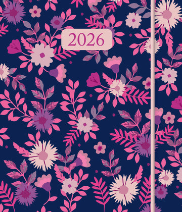 Ditsy Flowers square pocket diary 2026 - Daisy Park