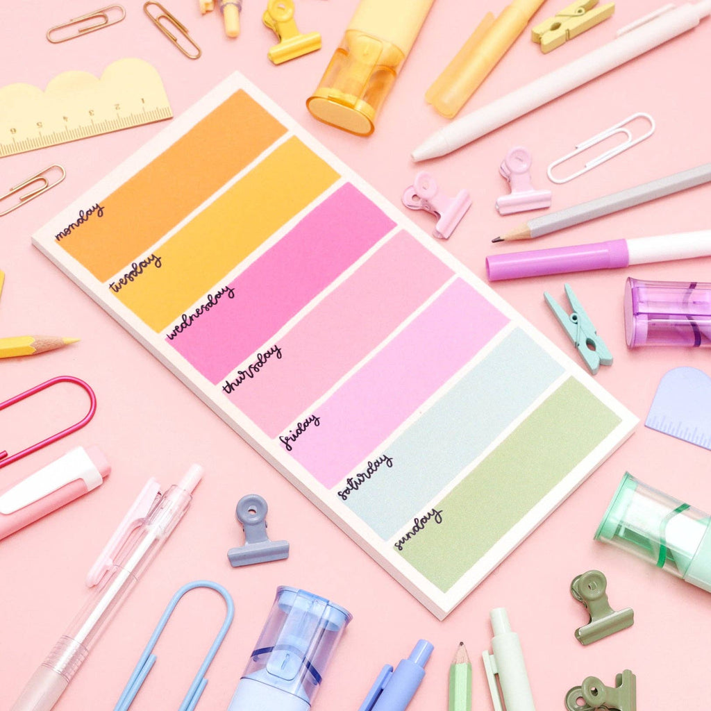 To do list - colourful days - Daisy Park