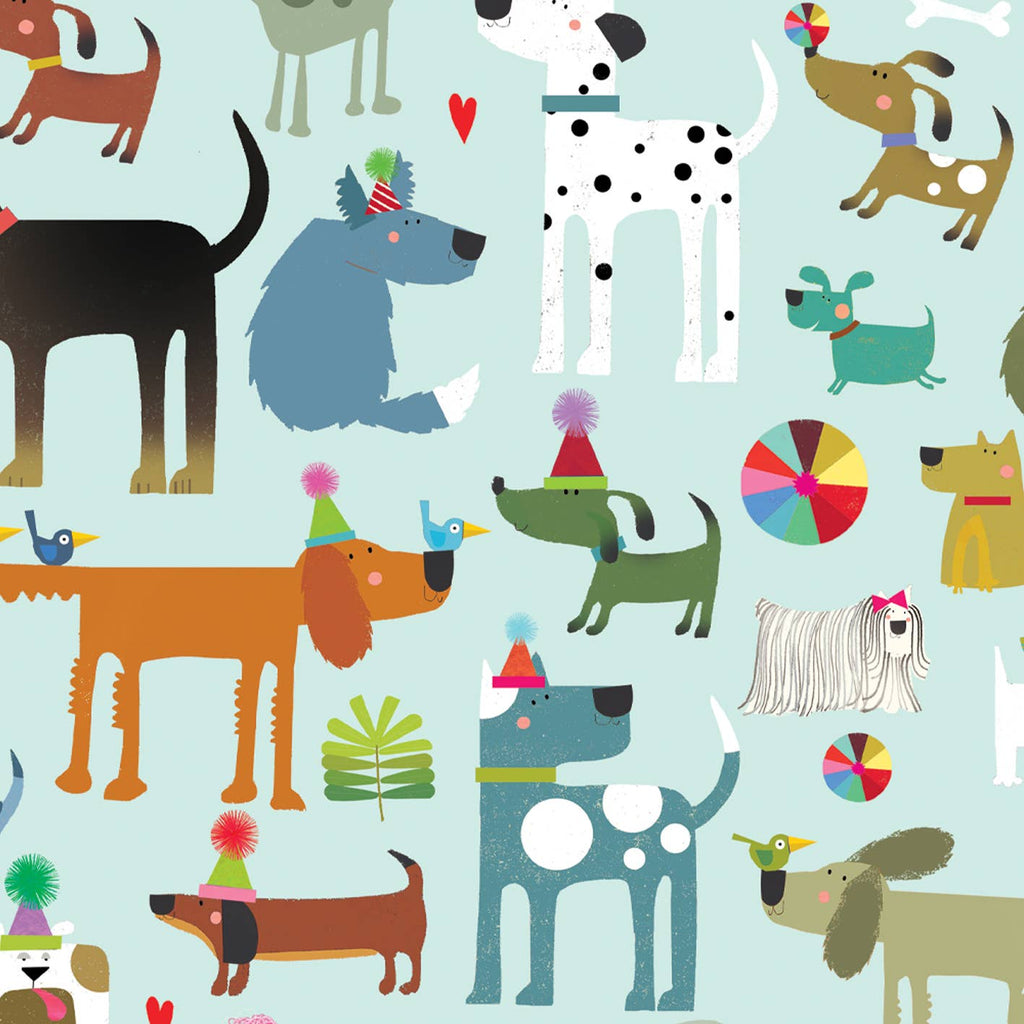 Dogs Wrapping Paper - Daisy Park