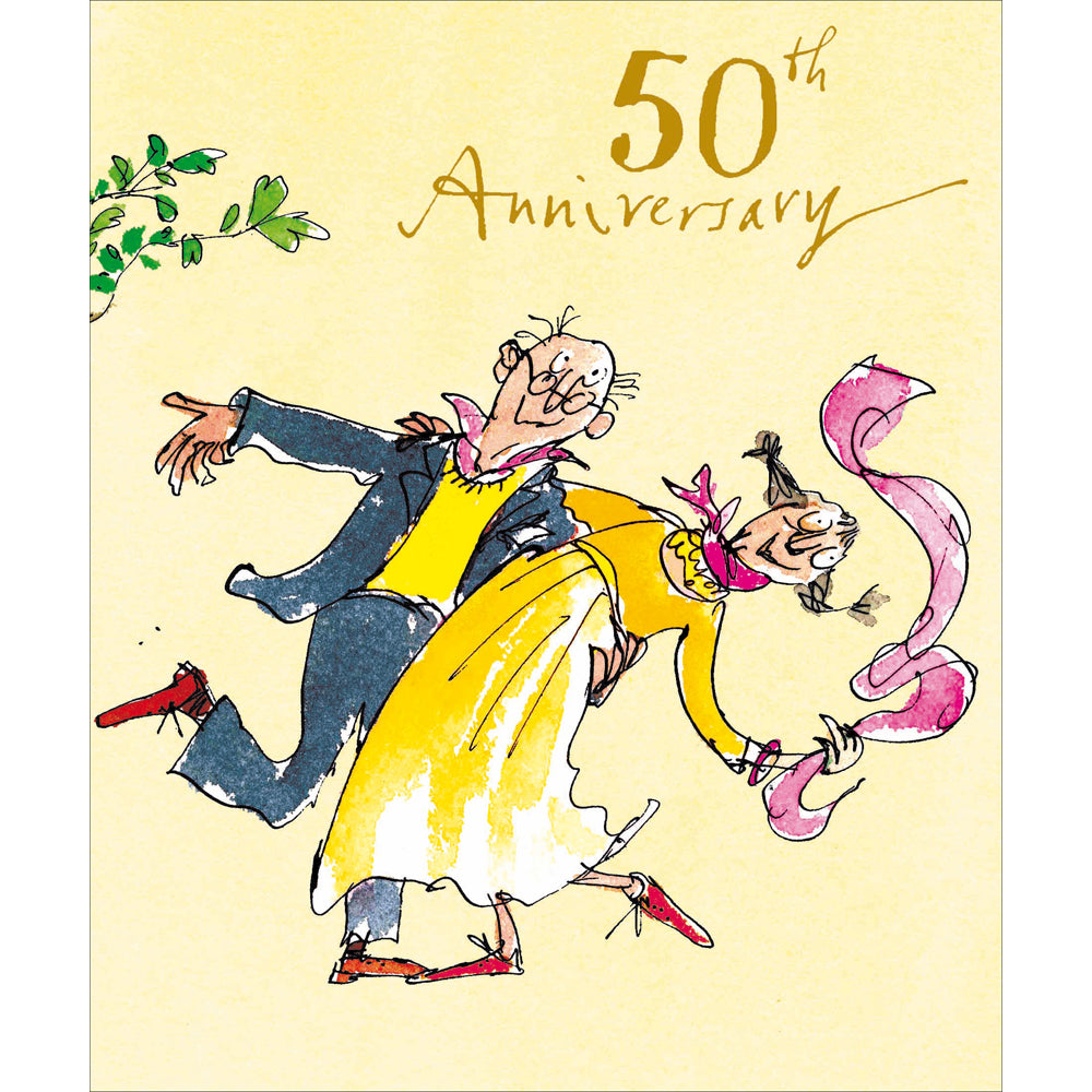 Whirlwind Romance 50th Anniversary card - Daisy Park