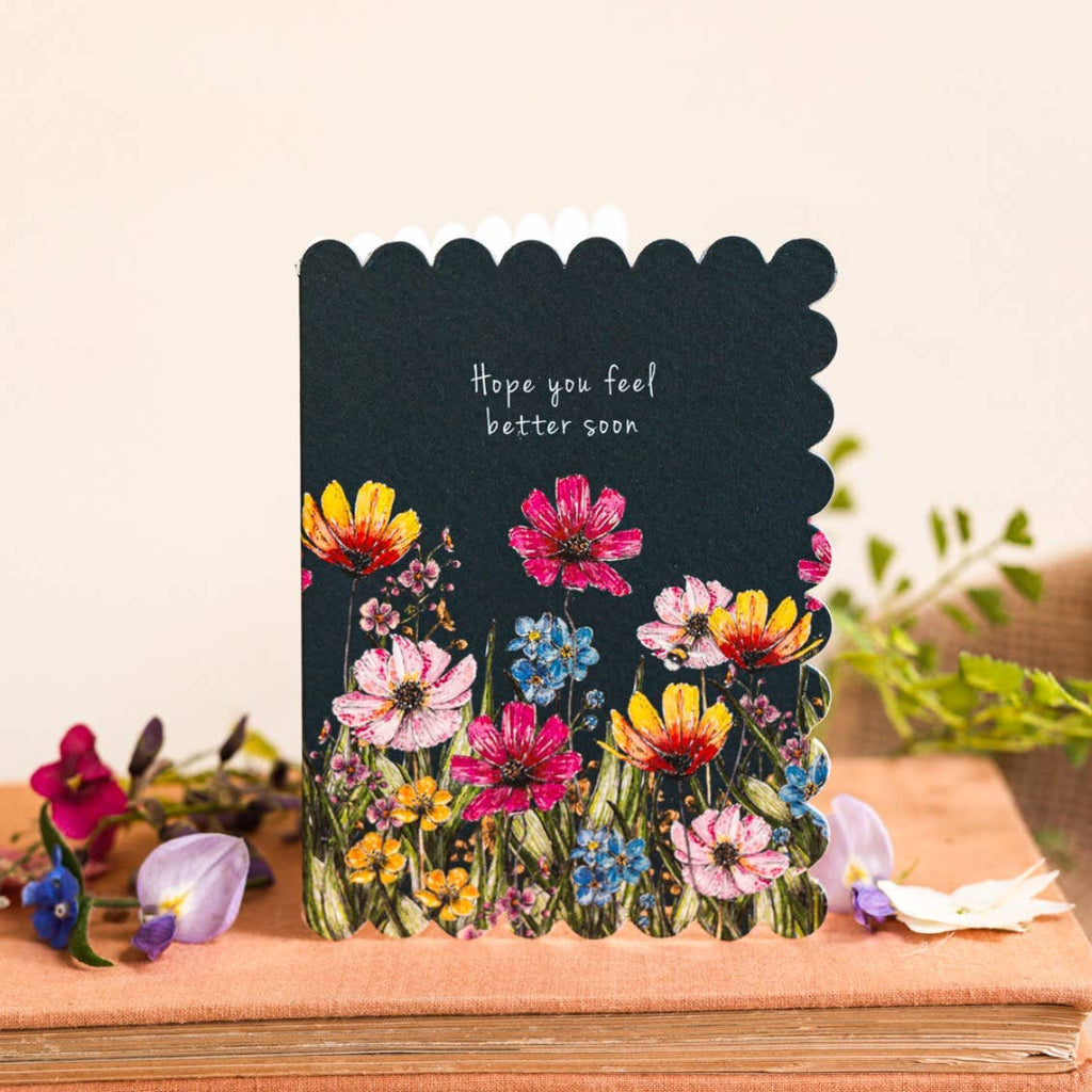Feel Better Soon Card (Cello-Free) - Daisy Park