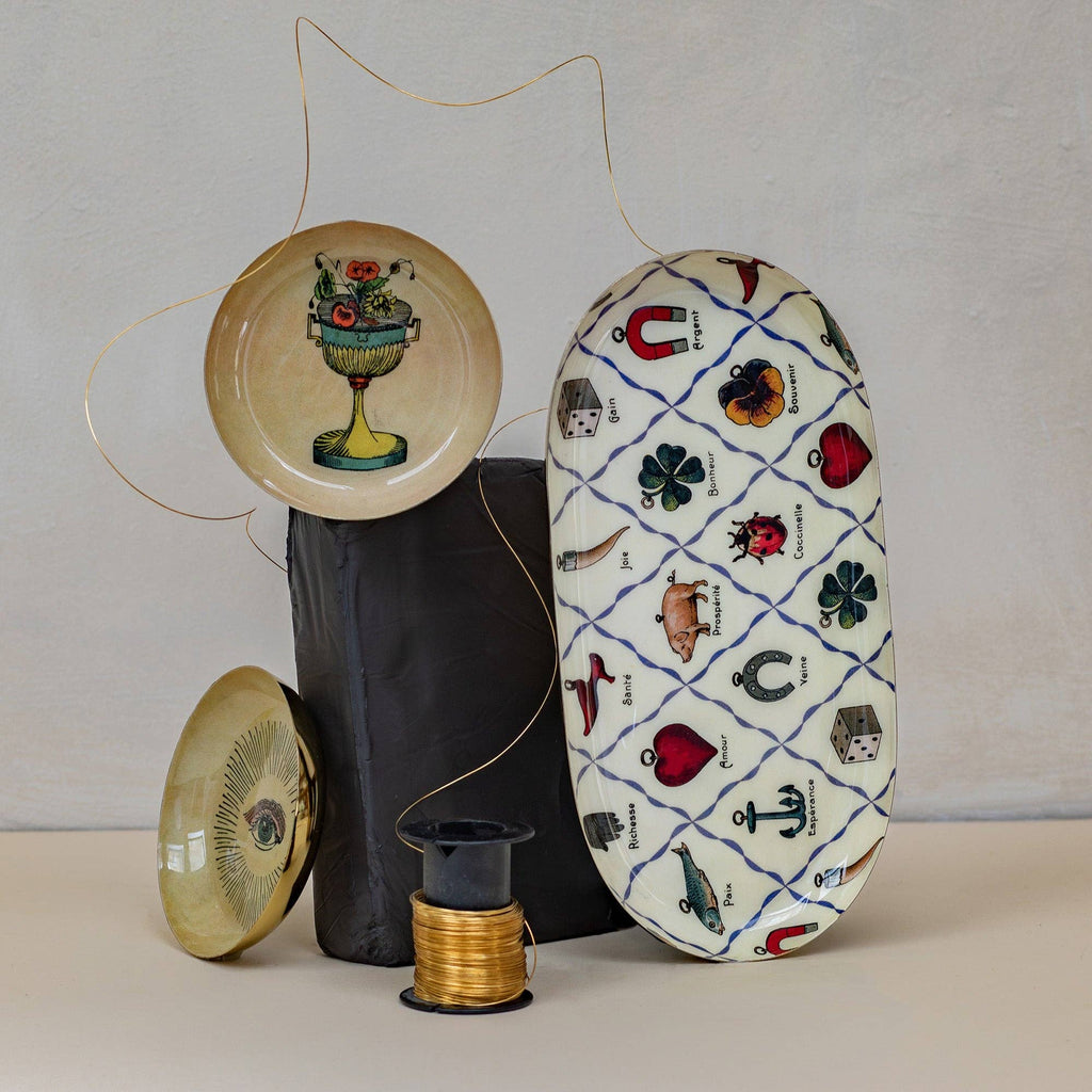 Enamel Printed Tray - Eye - Daisy Park